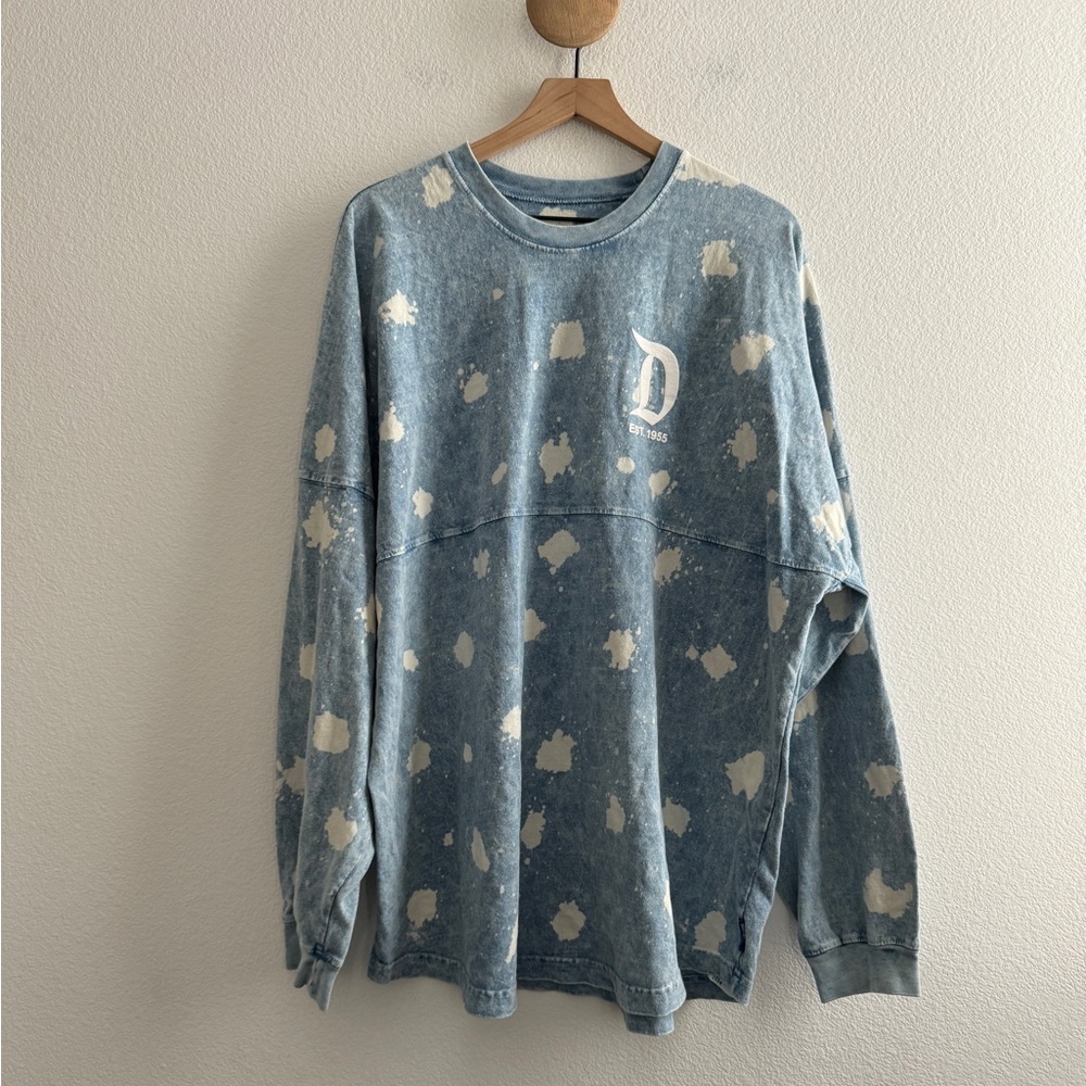 Disney Parks Disneyland Bleached Denim Effect Spirit Jersey